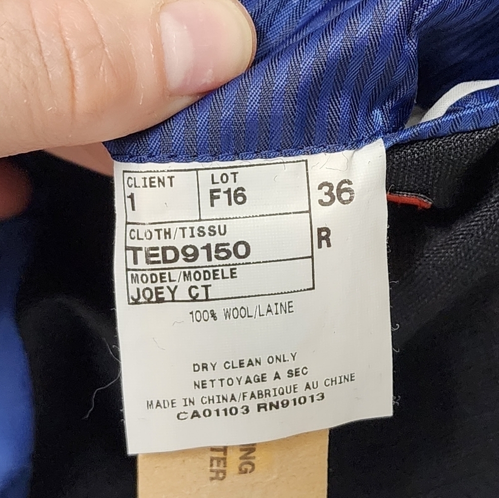 Ted Baker No Ordinary Joe , Joye CT wool blazer jacket - Picture 12 of 13
